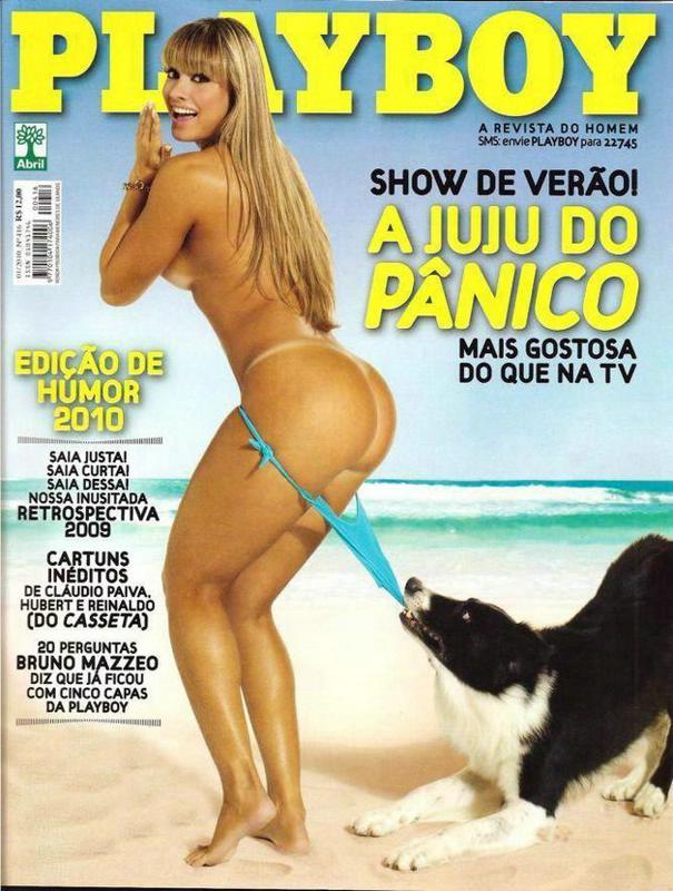Juju Salimeni pelada na revista Playboy